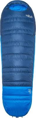 Rab Ascent Down -6C Sleeping bag, Sleeping Bags: Long - Left Zip