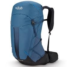 Rab Airox 30L Hiking Pack, Colour: Tempest Blue