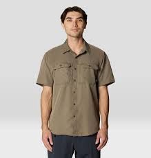 Mountain Hardwear Canyon Short Sleeve Men's, Colour: Tierra, Size: M