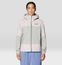 MHW Cloud CipherRain Jacket - Women's, Colour: City Fog, Half Moon Grey, Size: S