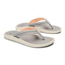Olukai Ulele Sandals Women's, Colour: Ash/Ash, Shoe Size Womens: 6