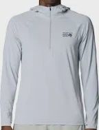Mountain Hardwear Crater Lake Zip Hoody - Mens, Colour: Glacial, Size: S