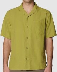 Mountain Hardwear Cottonwood Camp Lite SS, Colour: Bright Fatigue Strata Stripe, Size: M