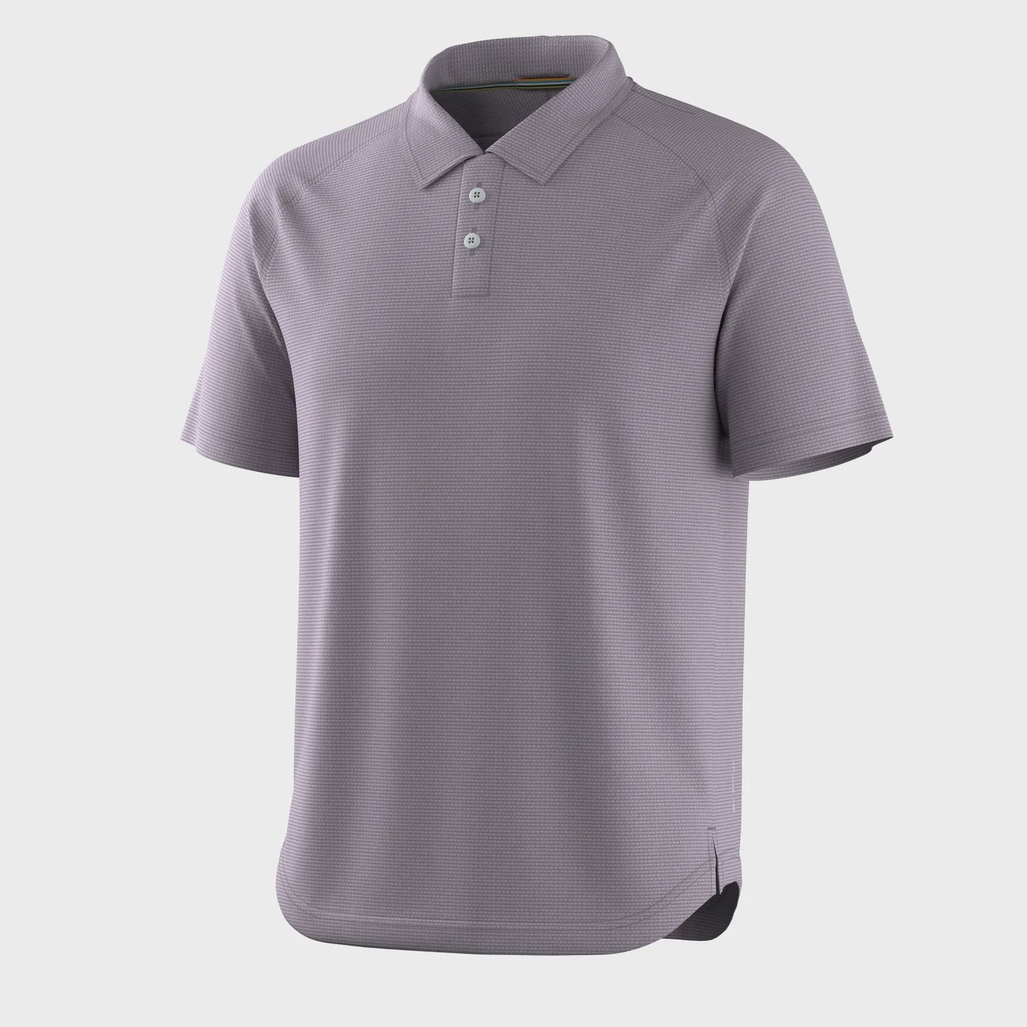 Smartwool Active Mesh Polo - Mens, Colour: Purple Storm Heather, Size: M