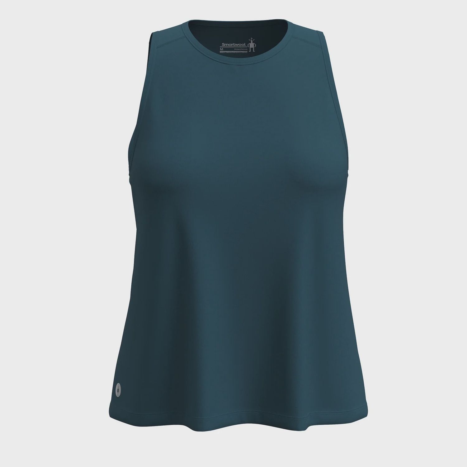 Smartwool Active Ultralite High Neck Tank - Womens, Colour: Twilight Blue, Size: S