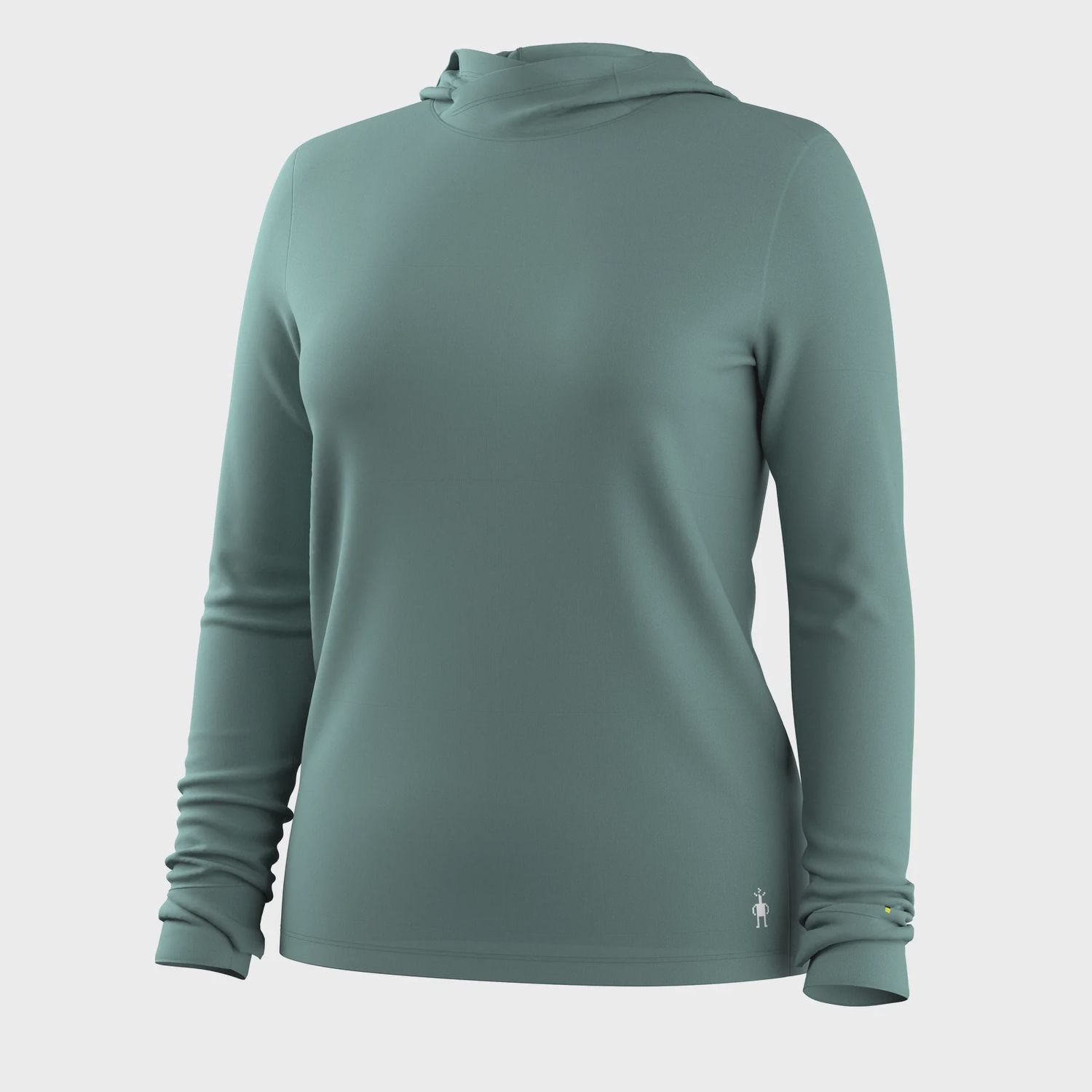 Smartwool Merino Sun Hoodie - Womens, Colour: Dusty Teal, Size: S