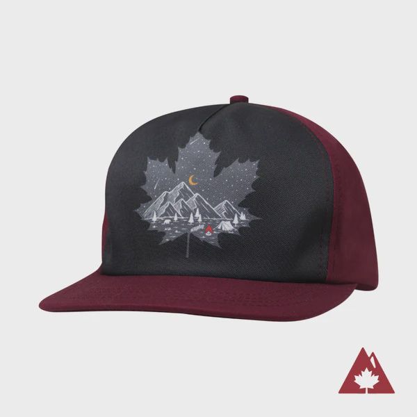 Ambler Maple Tent 5-Panel, Colour: Wine