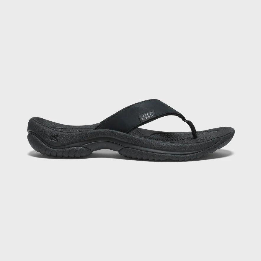 Keen Kona Flip-Flop, Colour: Black/Steel Grey, Size: 8