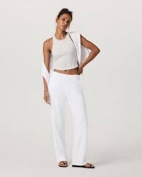 Vuori Pose Plyo Tank Women's, Colour: White Heather Grey, Size: XS