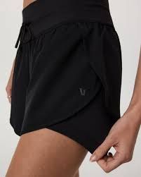 Vuori Daily Speed Short 2.5" Women's, Colour: Black, Size: XS