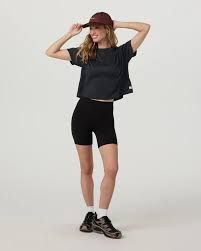 Vuori Energy Tee, Colour: Black Heather, Size: XS