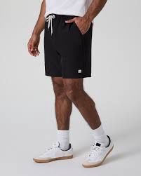 Vuori Banks Session Short Unlined 7", Colour: Black, Size: S