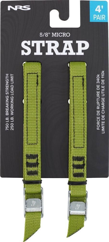NRS 5/8" Micro Strap 4', Colour: Lichen Green