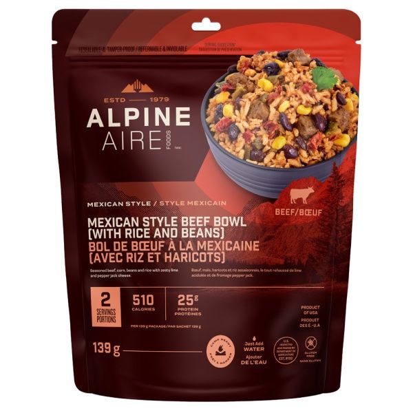 AlpineAire Mexican Style Beef Bowl