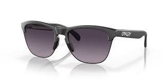 Oakley Frogskins Lite Sunglasses, Colour - Oakley: Matte Black, Oakley: Prizm Grey Gradient