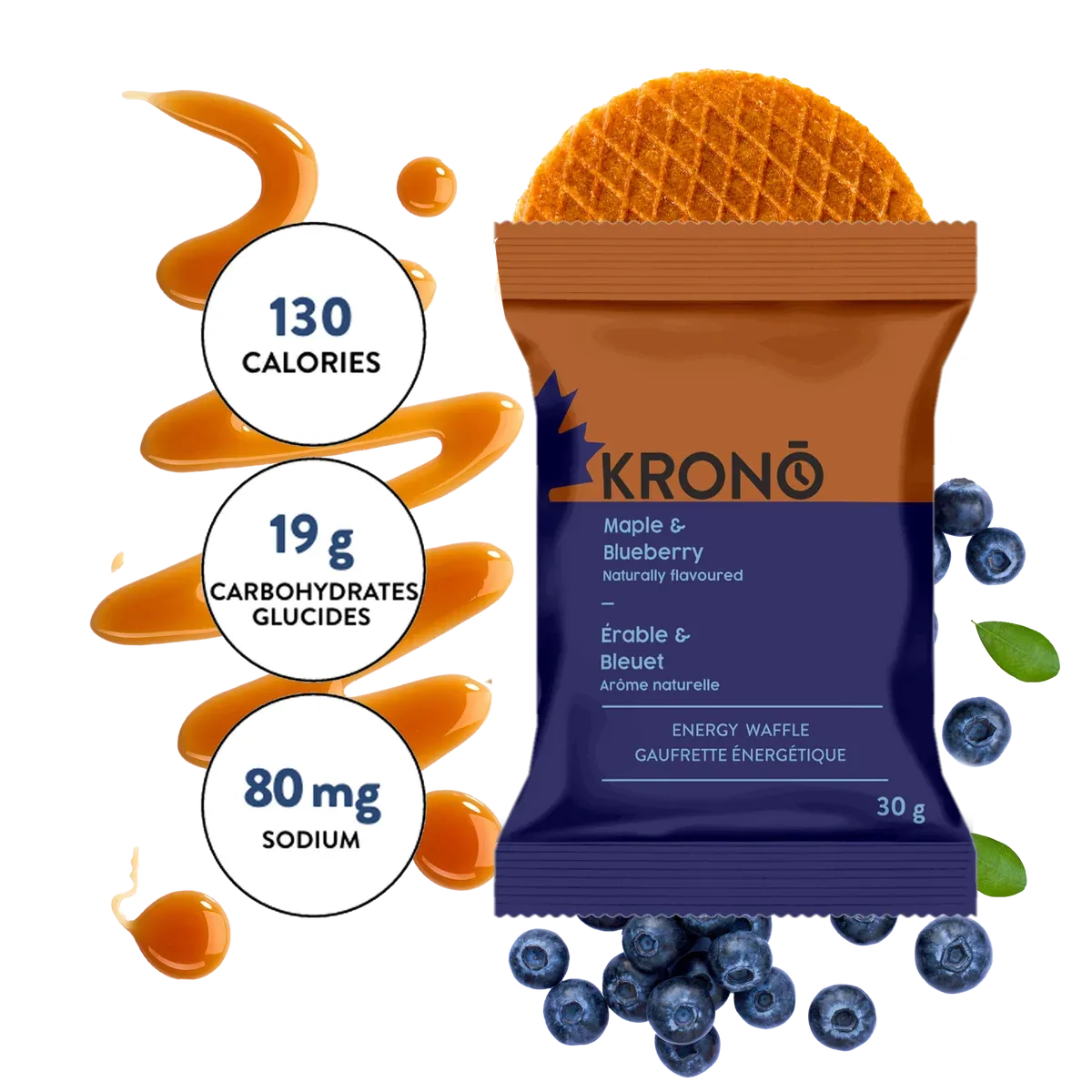 Krono Energy Waffle, Colour: Maple Blueberry
