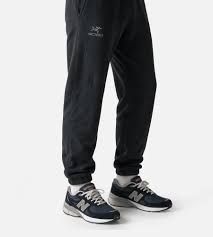 Arc'teryx Emblem Fleece Jogger - Mens, Colour: Black, Size: S