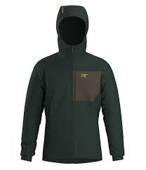 Arc'teryx Proton Hoody - Mens, Colour: Dark Jade / Mongoose, Size: M