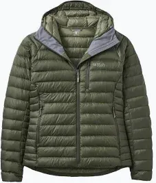 Rab Microlight Alpine Down Hoody - Women's, Colour: Army, Size: 10/S
