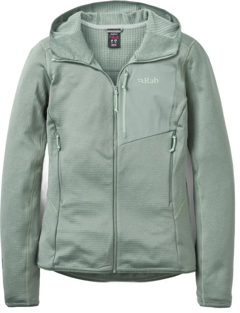 Rab Ascendor Hoody - Women's, Colour: Dark Fig Green, Size: 08/XS
