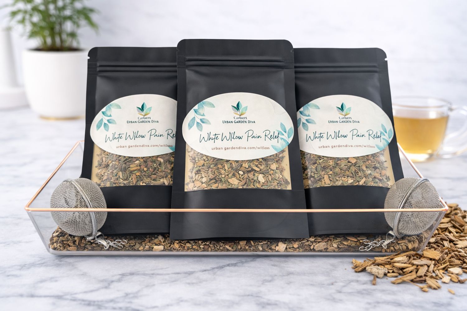 White Willow Pain Relief Tea - Large