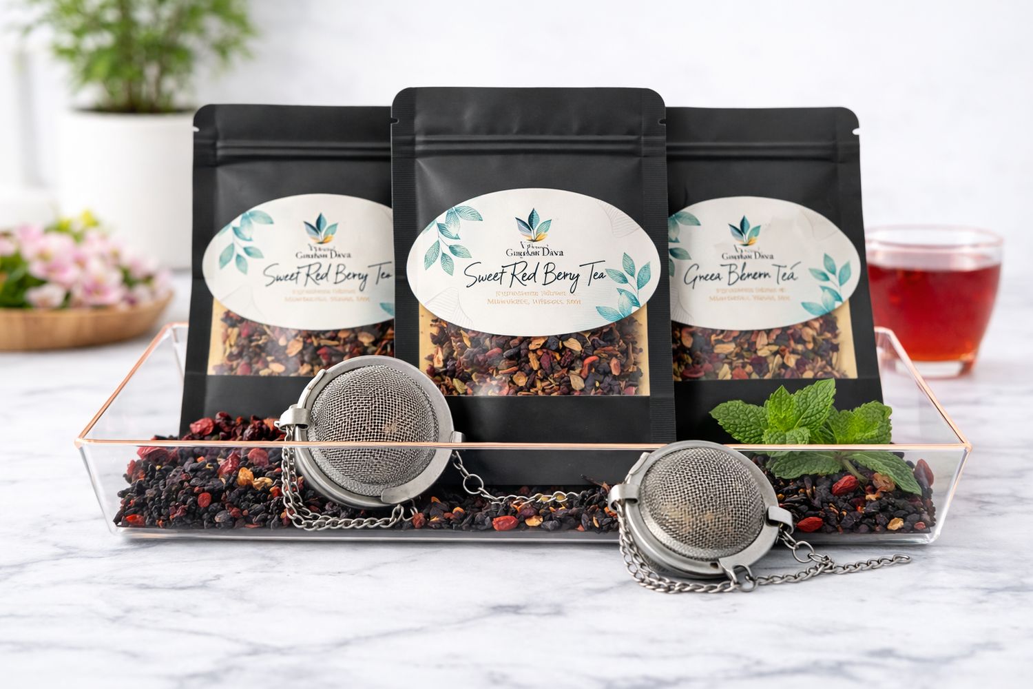 Sweet Red Berry Tea - Small