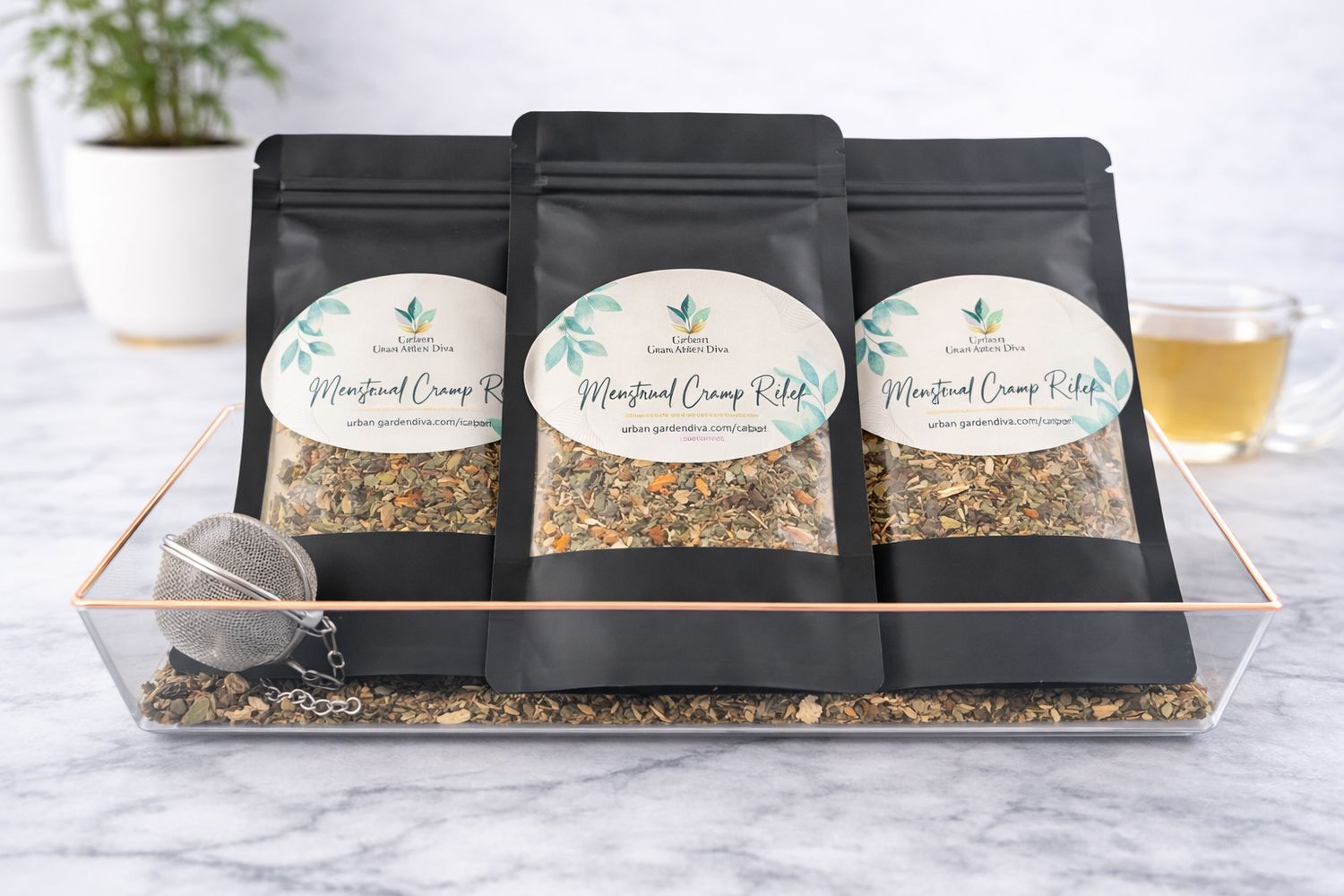 Menstrual Cramp Relief Tea - Large