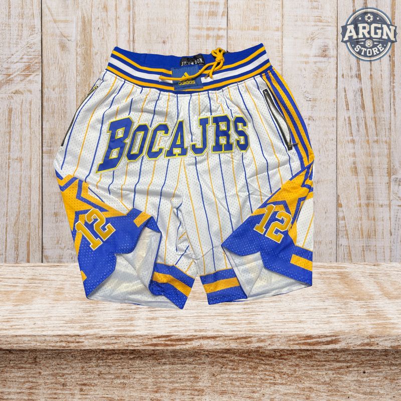 Short Boca Juniors NBA  Blanco - #12 Edición Maradona