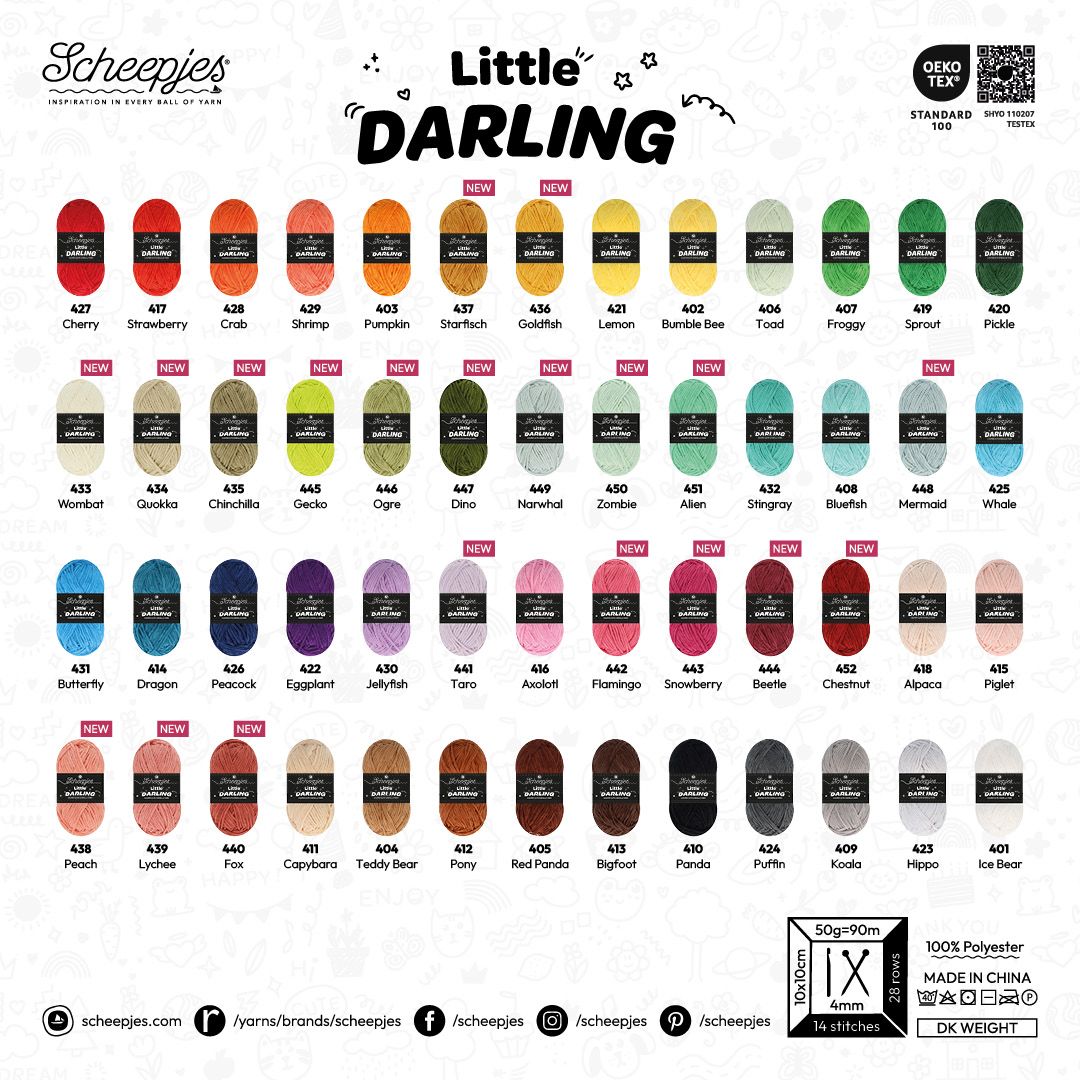 Scheepjes Little Darling 50g