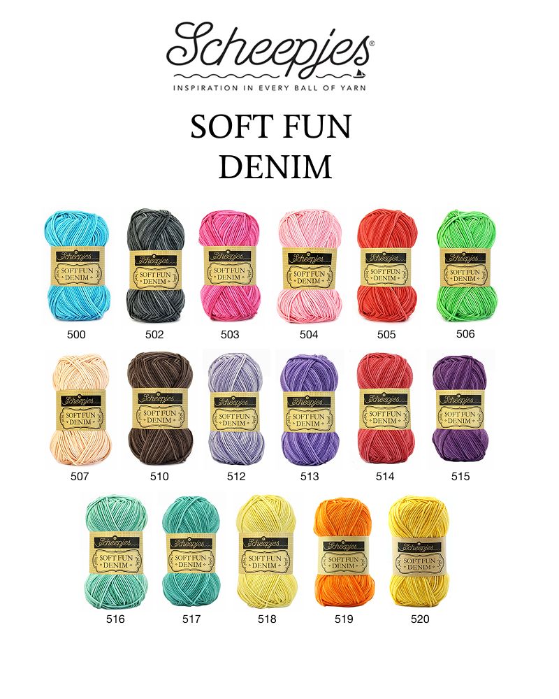 Scheepjes Softfun Denim 50g