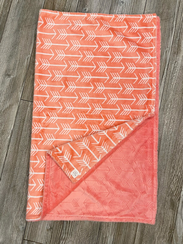 Coral with White Arrows