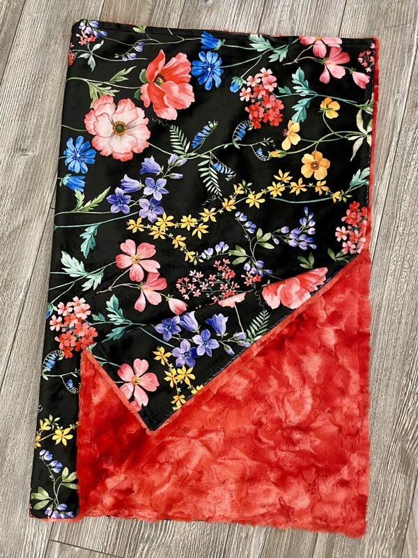 Red Salsa Florals