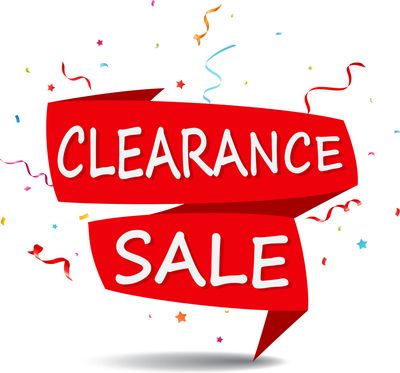 Clearance Sale!!