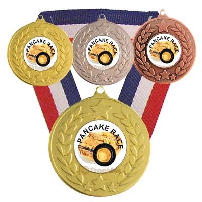 Pancake Race Medal & Ribbon