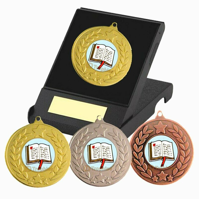 Reading Medal in Presentation Box