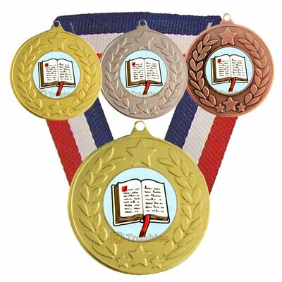 Reading Medal & Ribbon