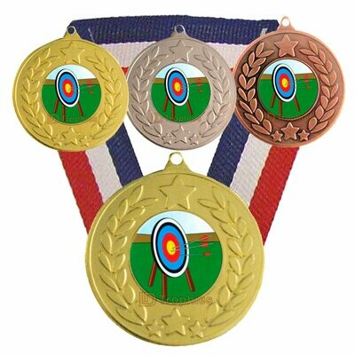 Archery Medal & Ribbon -1