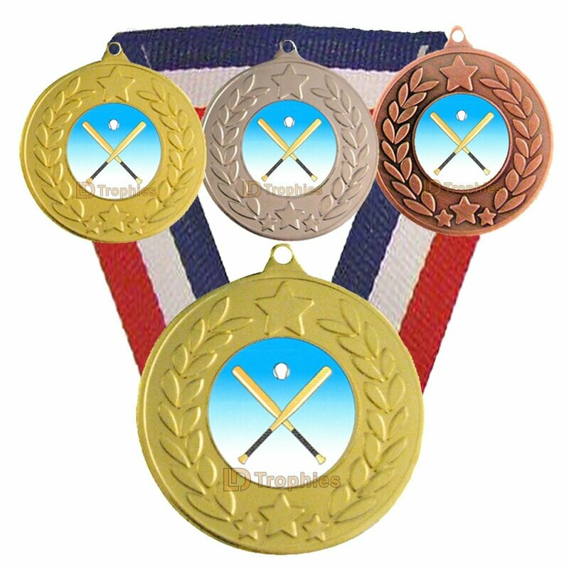 Baseball Medal & Ribbon