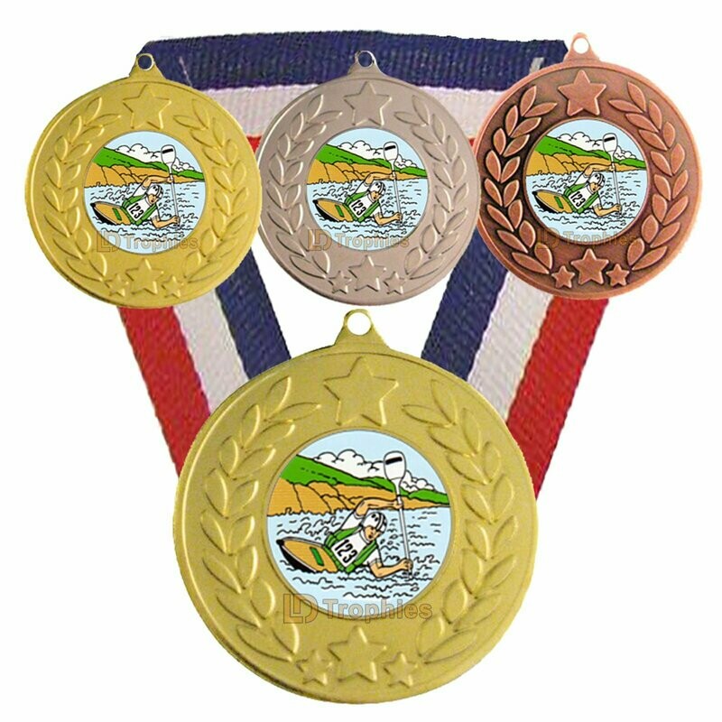 Canoeing Medal & Ribbon