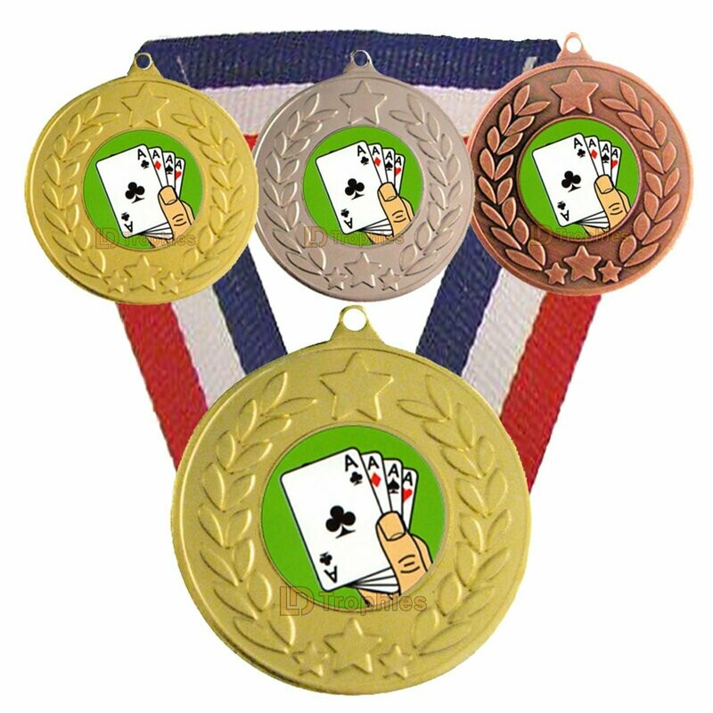 Cards Medal & Ribbon