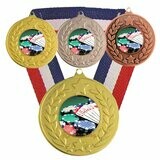 Poker Medal & Ribbon