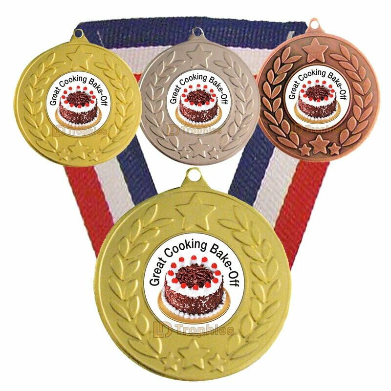 Cooking / Bake Off Medal & Ribbon