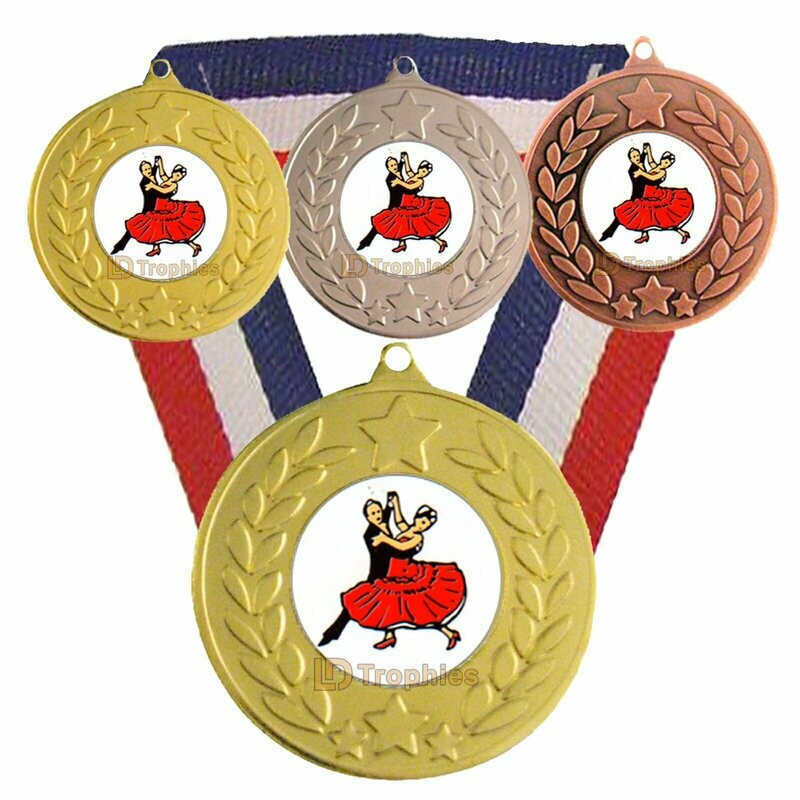 Ballroom Dancing Medal & Ribbon
