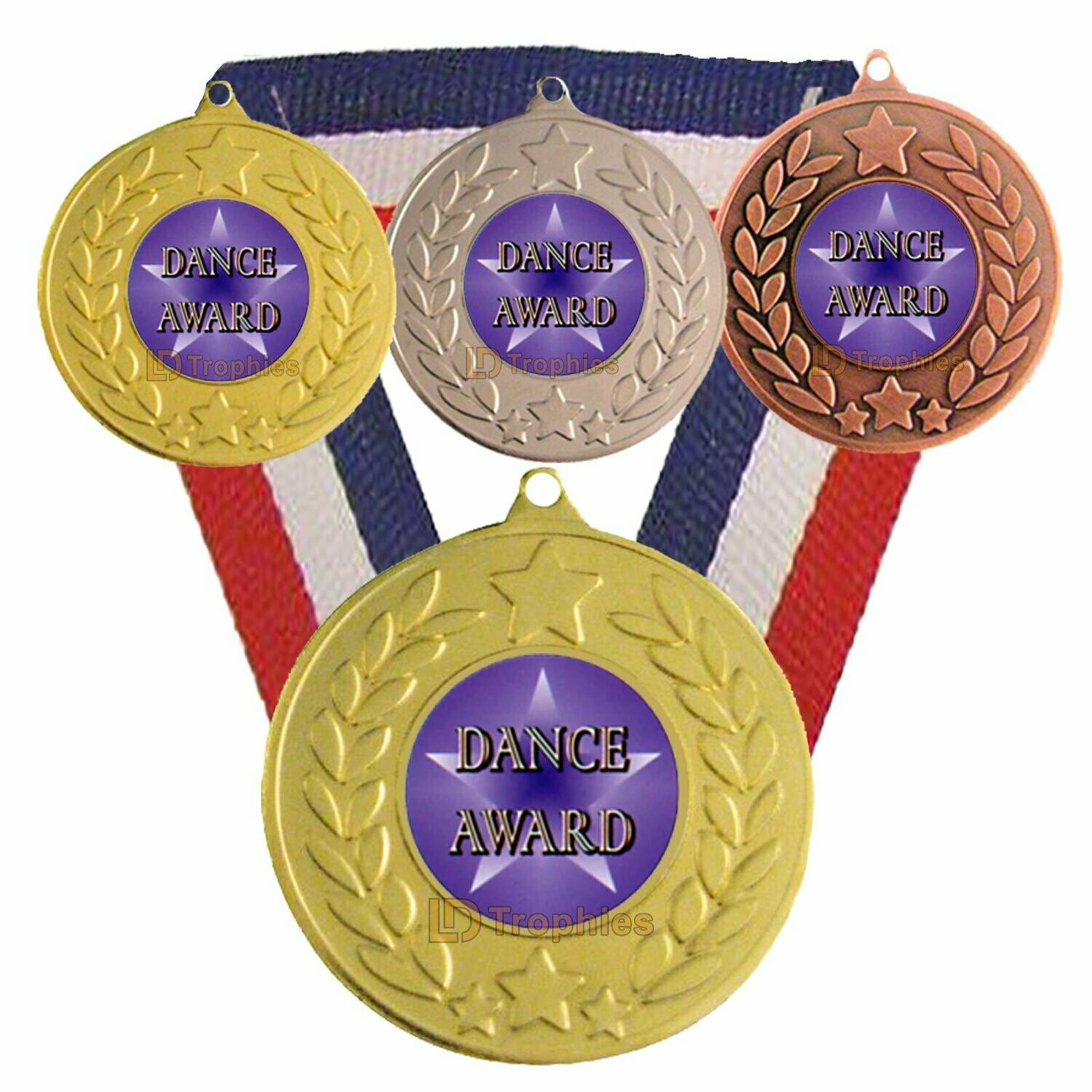 Dance Award Medal & Ribbon