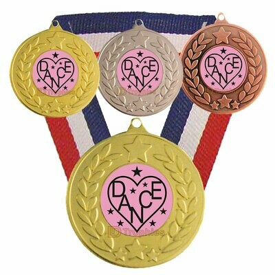 Dance in Heart Medal & Ribbon