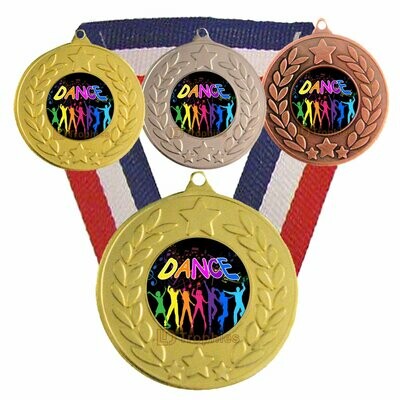 Dance Medal & Ribbon