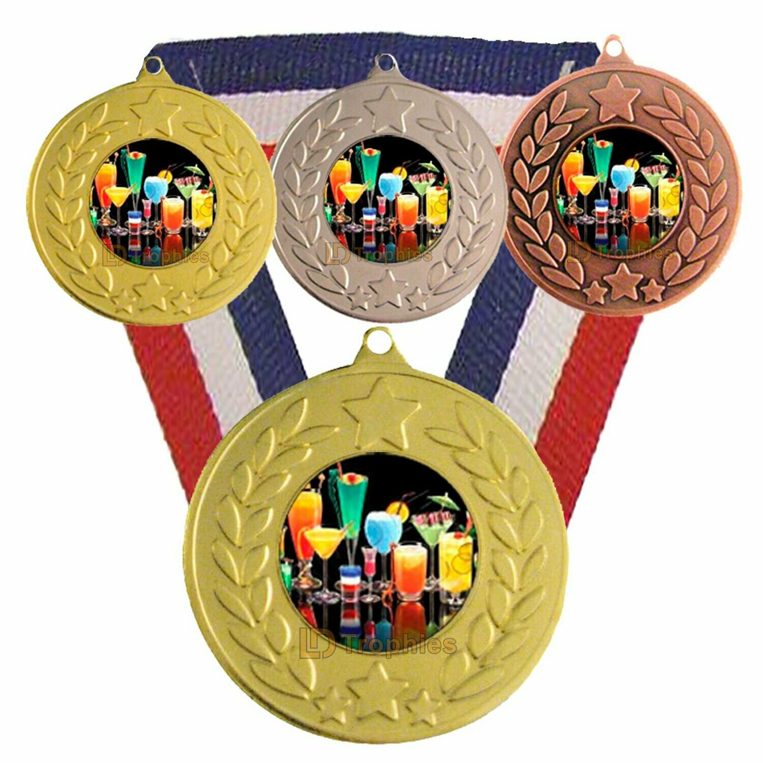 Drinking Games Medal & Ribbon