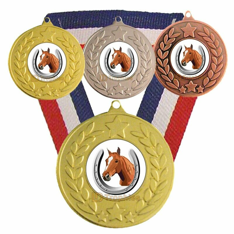 Horse / Equestrian Medal & Ribbon