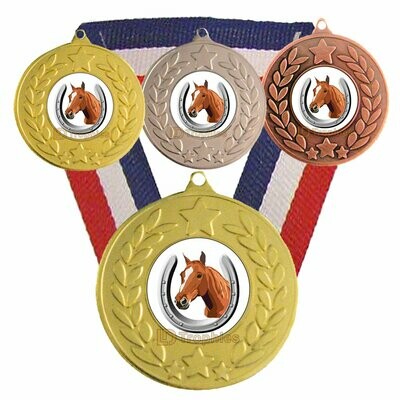 Horse / Equestrian Medal & Ribbon