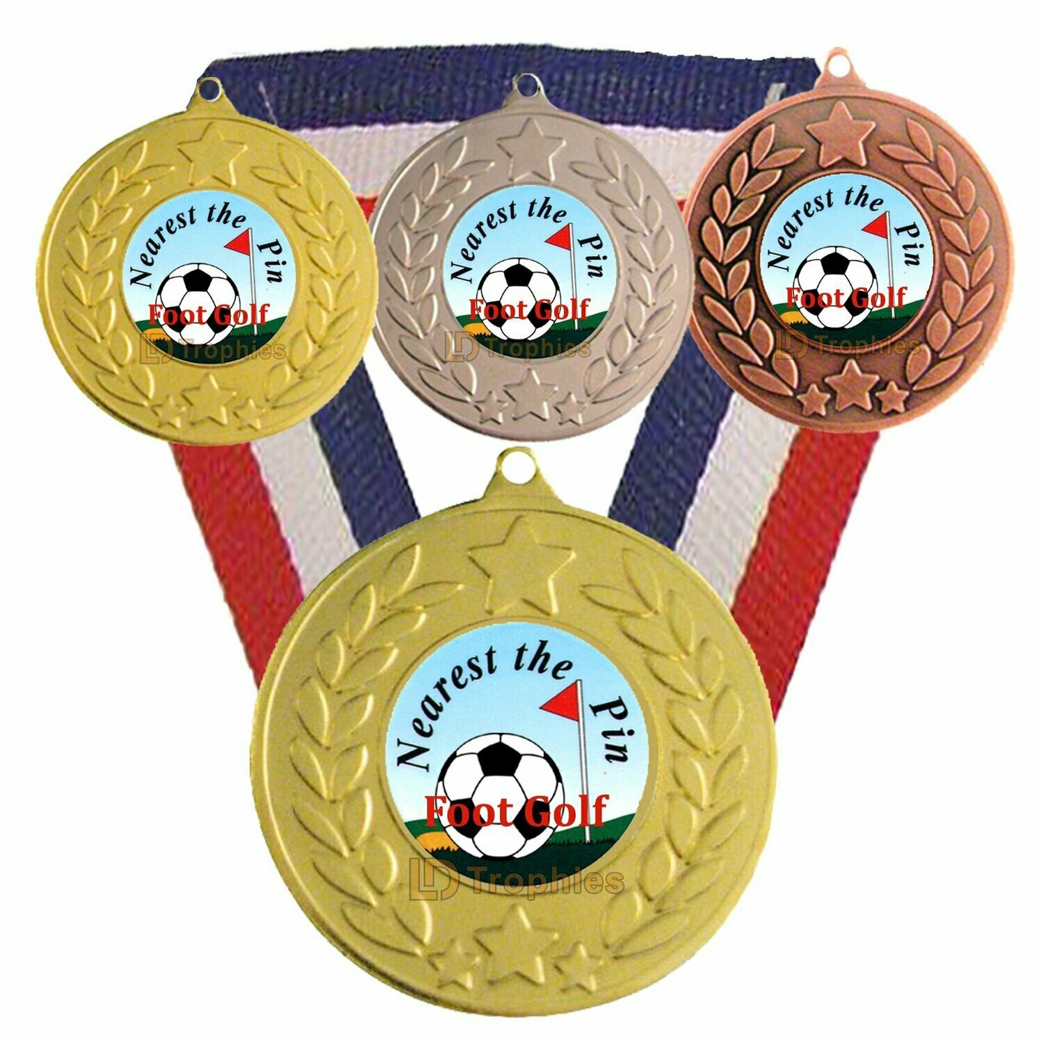 FootGolf Nearest the Pin Medal & Ribbon